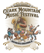 Load image into Gallery viewer, Ozark Mountain Music Festival Short Sleeve Shirt
