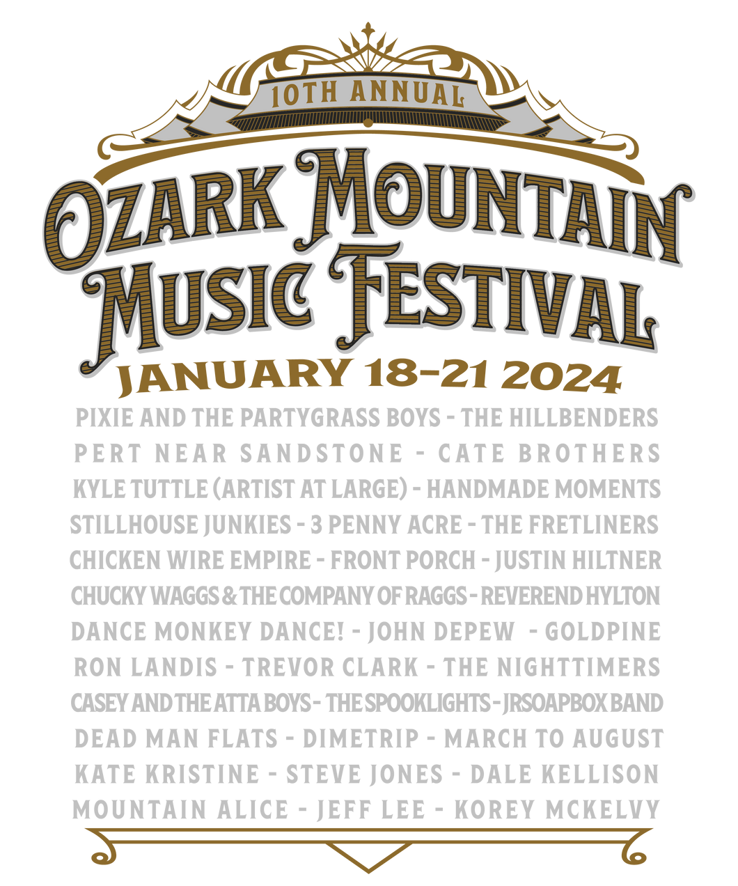 Ozark Mountain Music Festival Short Sleeve Shirt