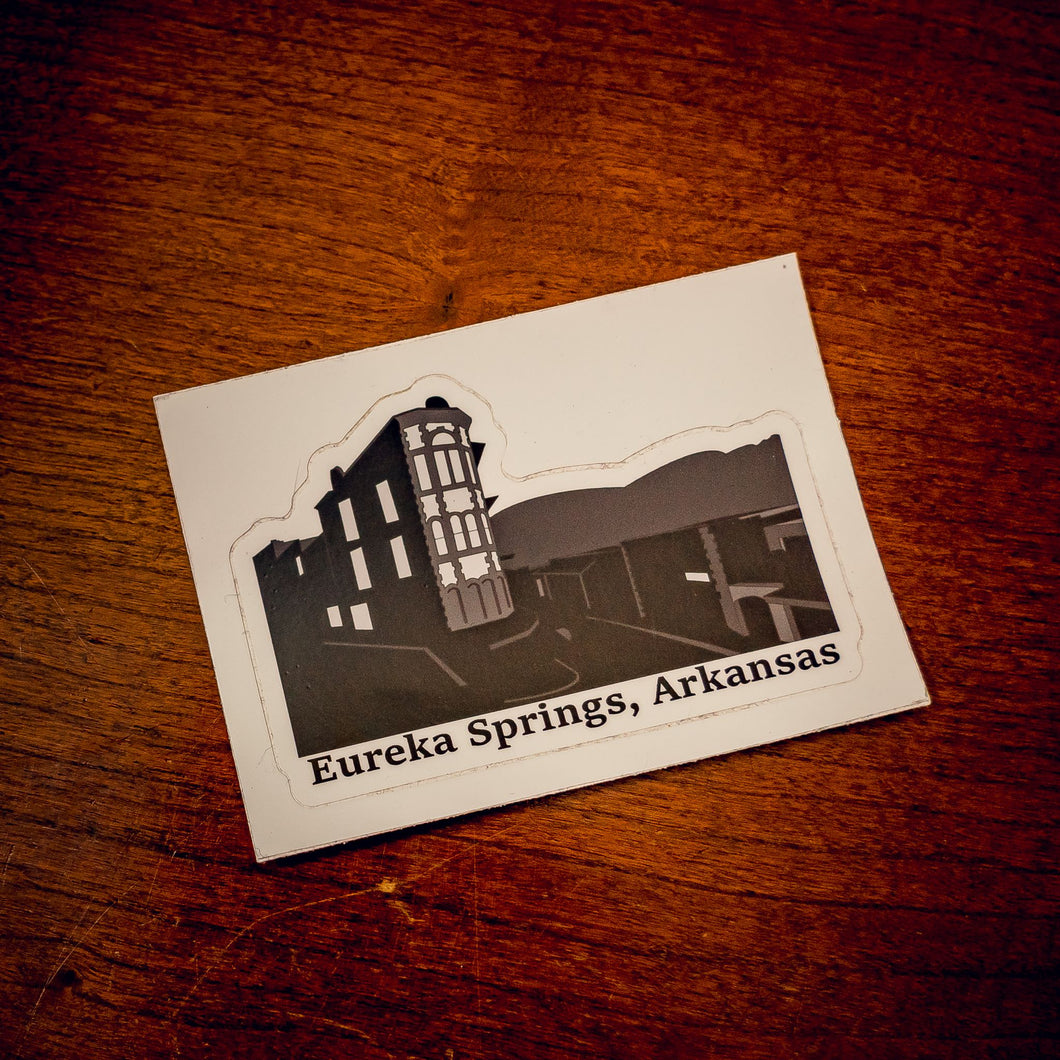 Downtown Eureka Springs Sticker